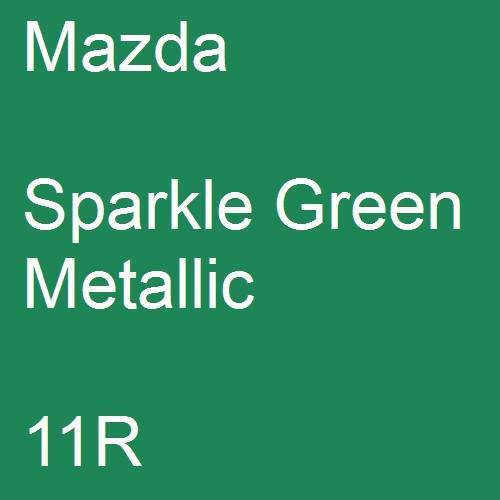 Mazda, Sparkle Green Metallic, 11R.